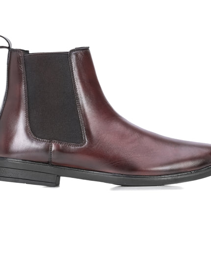 S&B Round Toe Chelsea  - Cherry