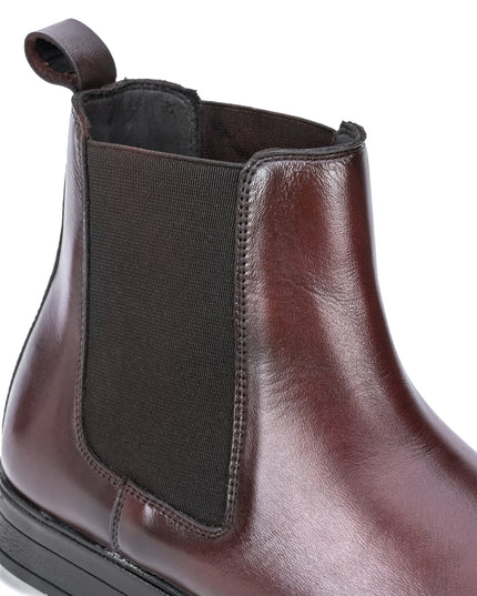S&B Round Toe Chelsea  - Cherry
