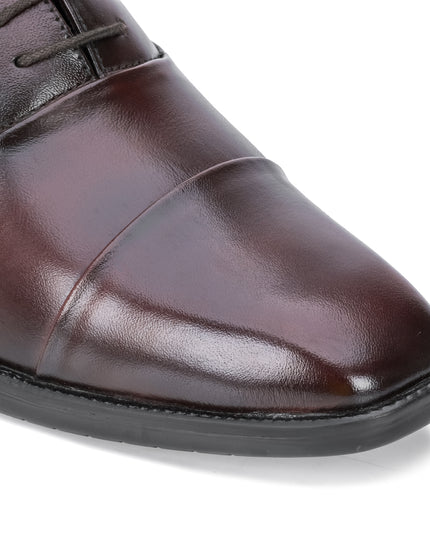 S&B Cap Toe Oxford - Cherry