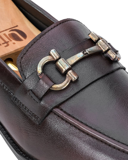 S&B Horsebit Loafer – Cherry