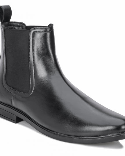 S&B Round Toe Chelsea  - Black