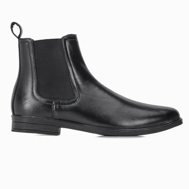 S&B Round Toe Chelsea  - Black