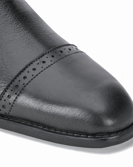 S&B Italian Brogue Chlesea - Black