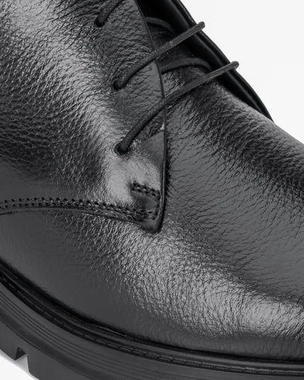 S&B Korean Chukka Boot - Black