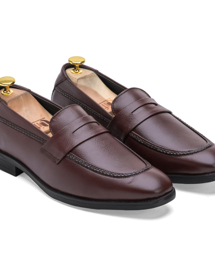 S&B Signature Penny Loafer – Cherry