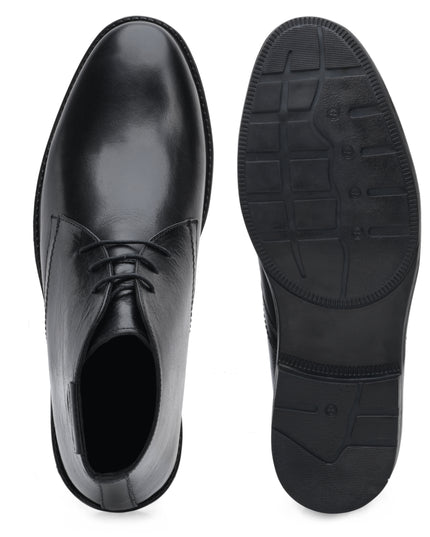 S&B Formal Chukka Boot - Black