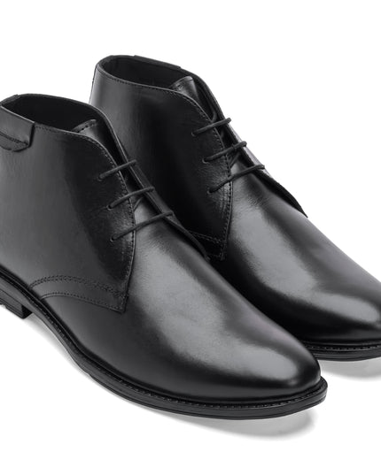 S&B Formal Chukka Boot - Black