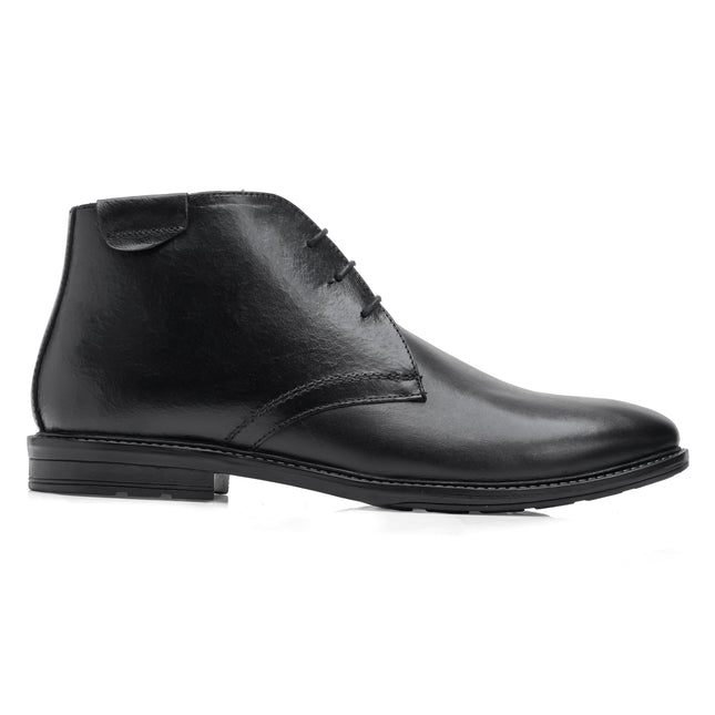 S&B Formal Chukka Boot - Black