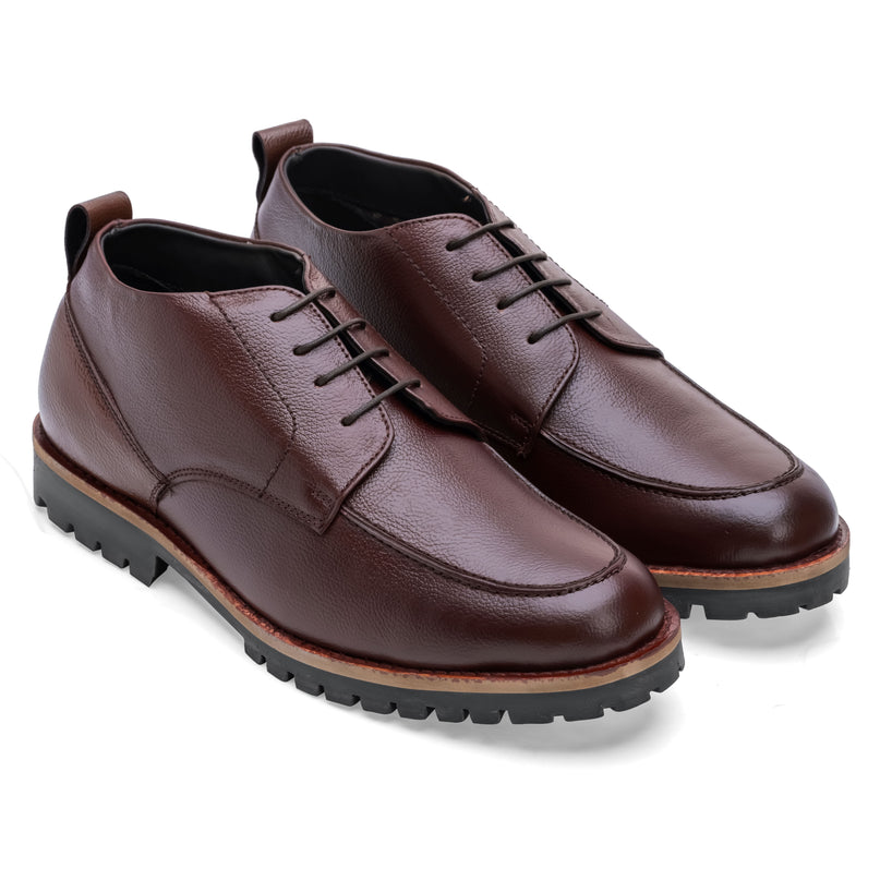 S&B Moc-Toe Chukka Boot - Cherry