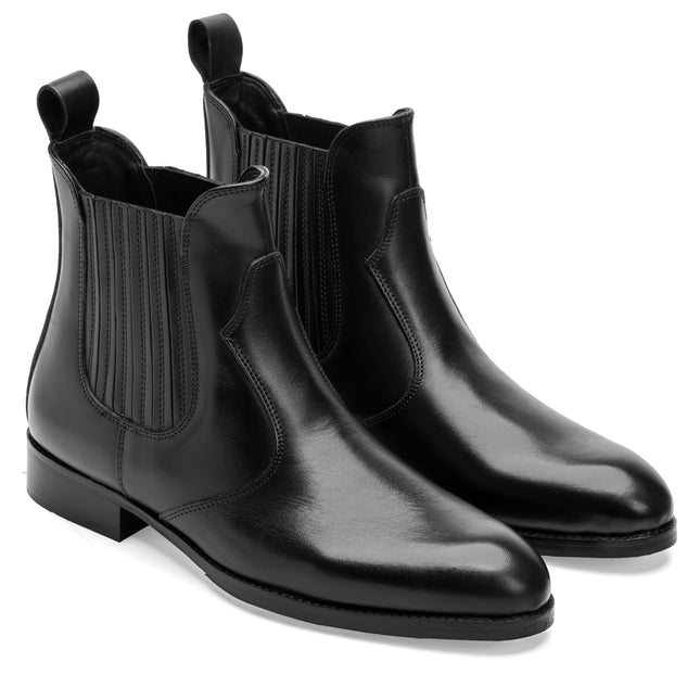 S&B Hidden Elastic Chelsea - Black
