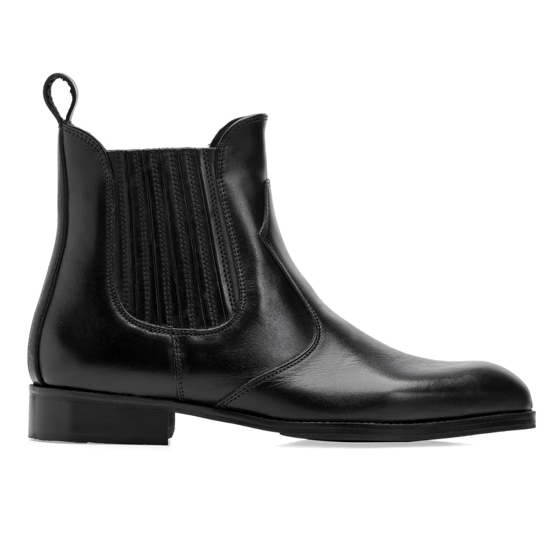 S&B Hidden Elastic Chelsea - Black