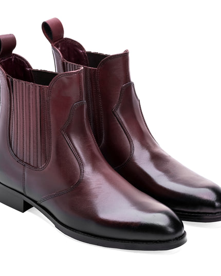 S&B Hidden Elastic Chelsea - Cherry