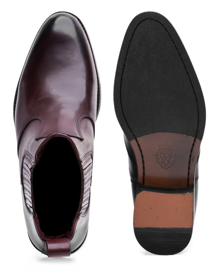 S&B Hidden Elastic Chelsea - Cherry