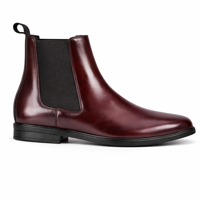 S&B Round Toe Chelsea  - Cherry