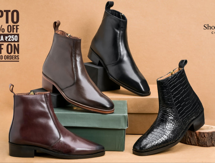 <h2><strong>Premium Quality</strong></h2><h2><strong>Boots and Shoes for Every Occasion</strong></h2>