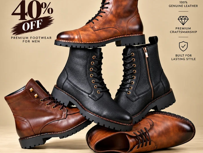 <h1><strong>Handcrafted Lace Boots</strong></h1>