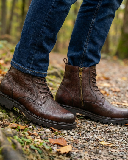 S&B Rugged Boot -Brown