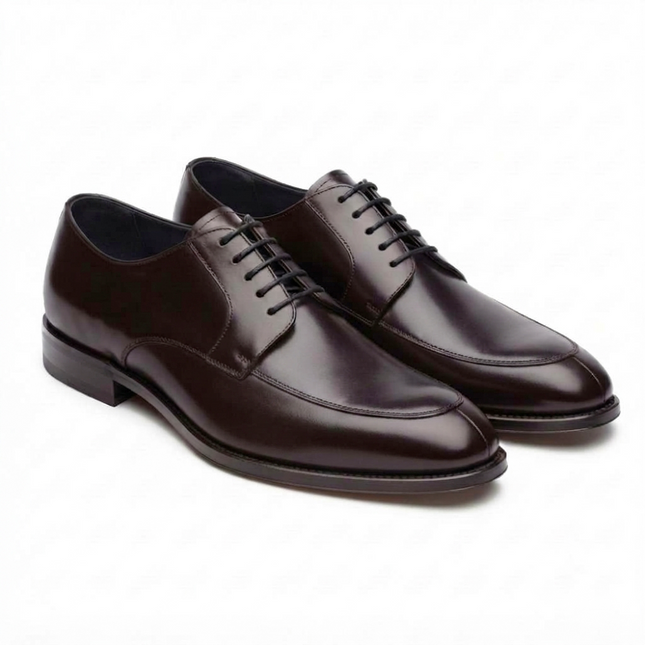 S&B Split Toe Derby- Brown