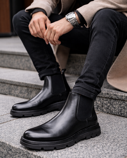 S&B Korean Chlesea - Black