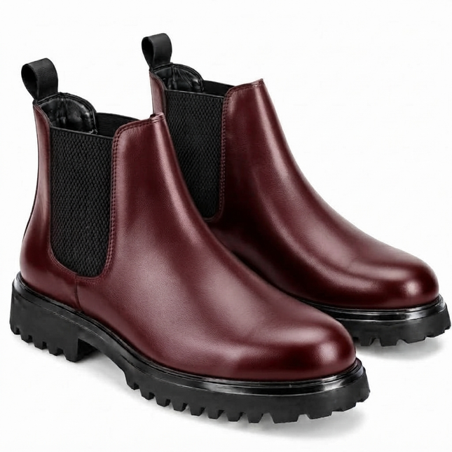 S&B Cherry Chunky EVA Chelsea Boots