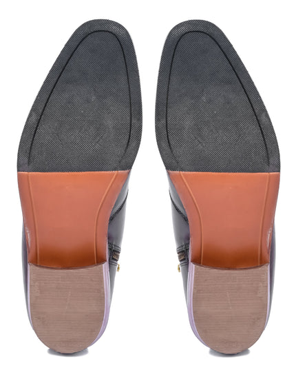 S&B Square-Toe Wooden Chelsea - Brown