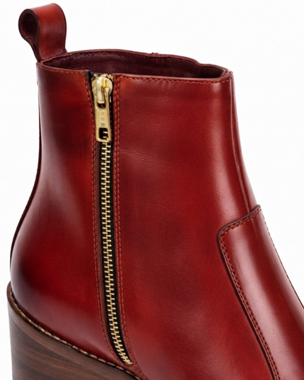 S&B Cowboy Pointed Chelsea - DeTan