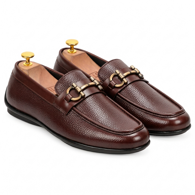 S&B Housebit Driving Loafer - Brown