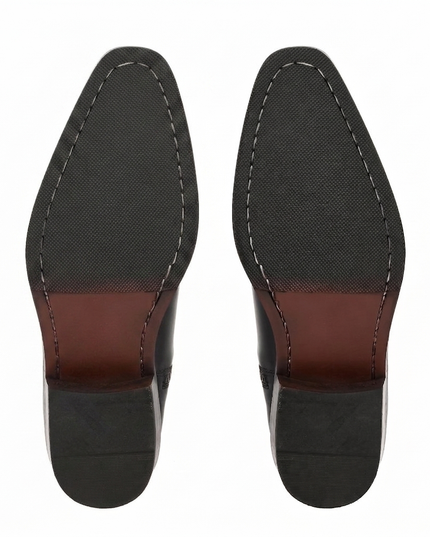 S&B Brown Harness Jodhpuri Boots