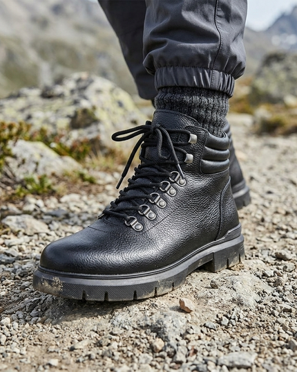 S&B Hiking Boot -Black