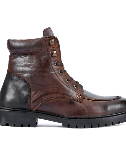S&B Moc-Toe Boot -Brown
