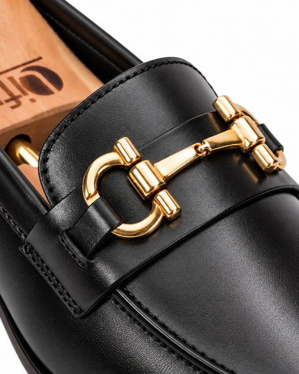 S&B Horsebit Loafer – Black