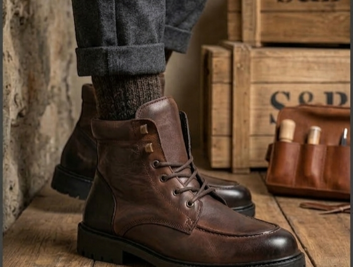 <h2><strong>Rugged Look Boot</strong></h2>