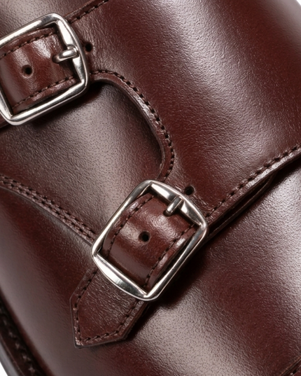 S&B Classic Monk Loafer - Brown