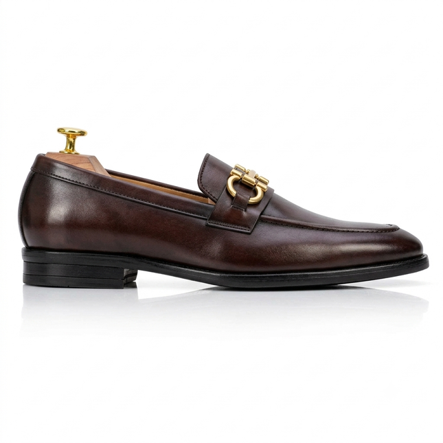 S&B Horsebit Loafer – Cherry