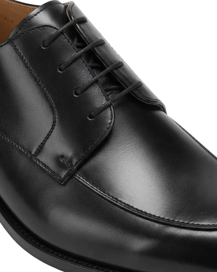 S&B Split Toe Derby- Black