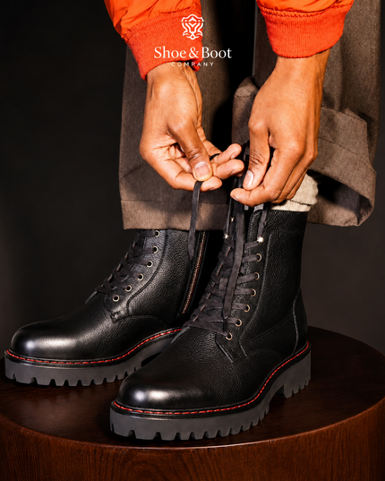 S&B Rugged Boot -Black