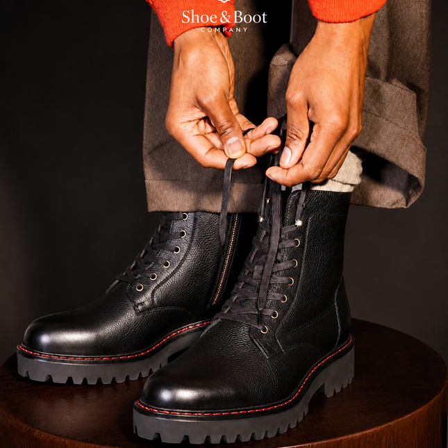 S&B Rugged Boot -Black