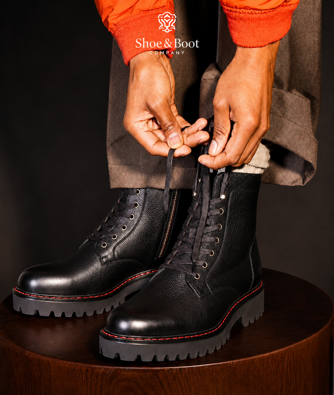 S&B Rugged Boot -Black