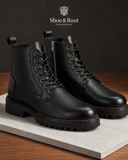 S&B Rugged Boot -Black