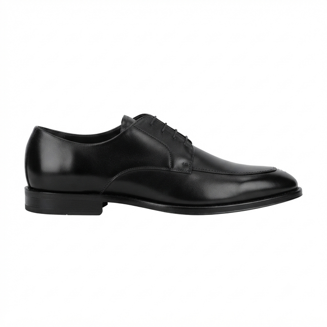 S&B Split Toe Derby- Black