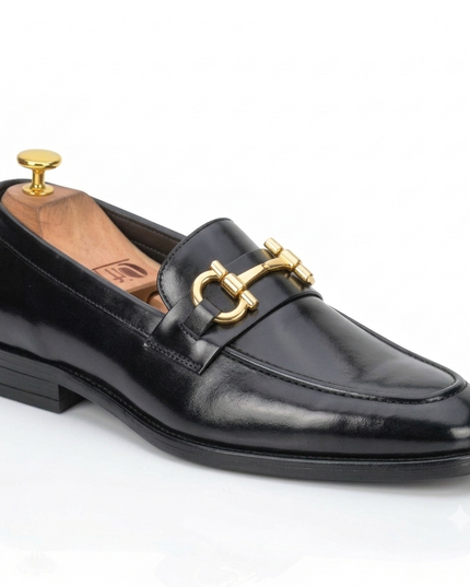 S&B Horsebit Loafer – Black