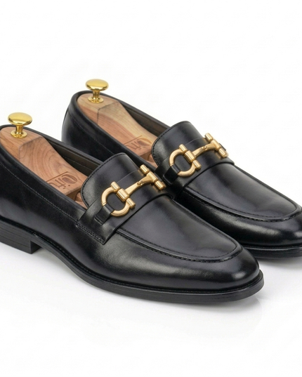 S&B Horsebit Loafer – Black