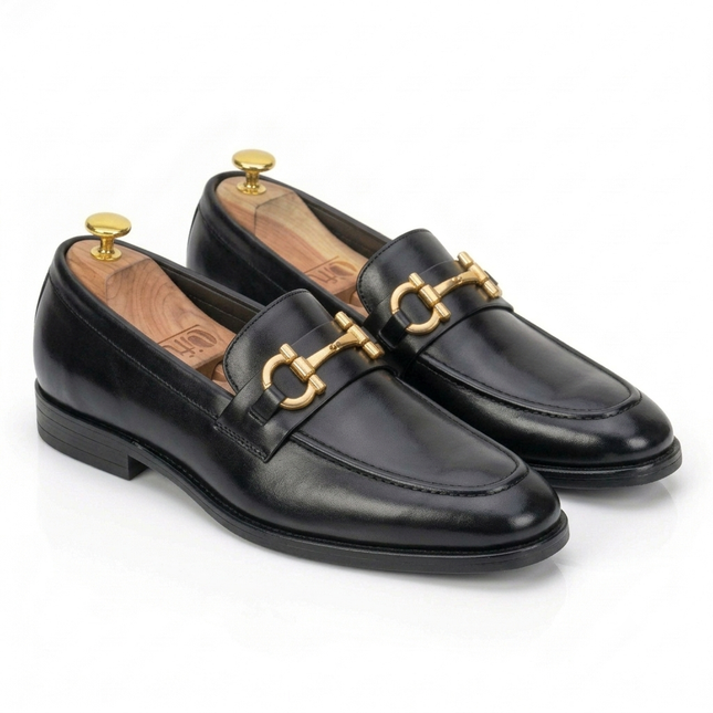 S&B Horsebit Loafer – Black