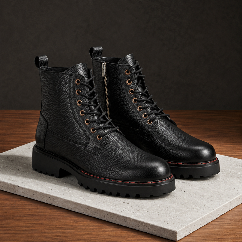 S&B Rugged Boot -Black
