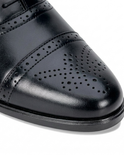S&B Brogue  Oxford - Black