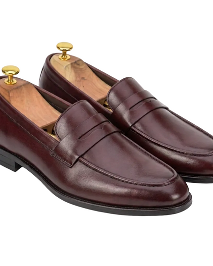 S&B Classic Penny Loafer – Cherry
