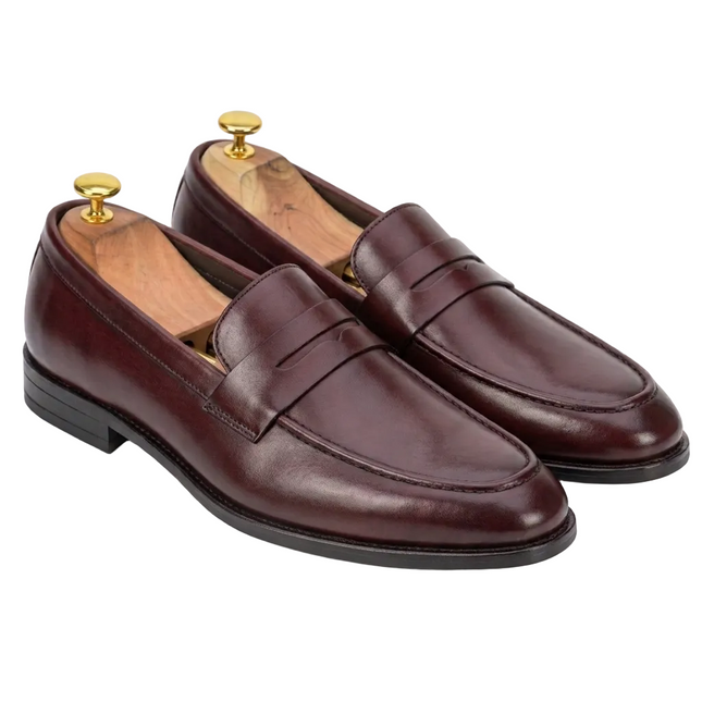 S&B Classic Penny Loafer – Cherry
