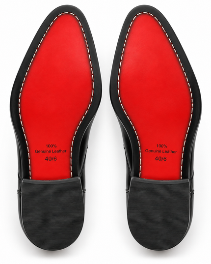 S&B Apron-Toe Derby Shoe-Tan