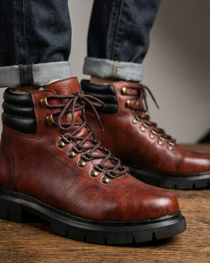 S&B Hiking Boot -Tan