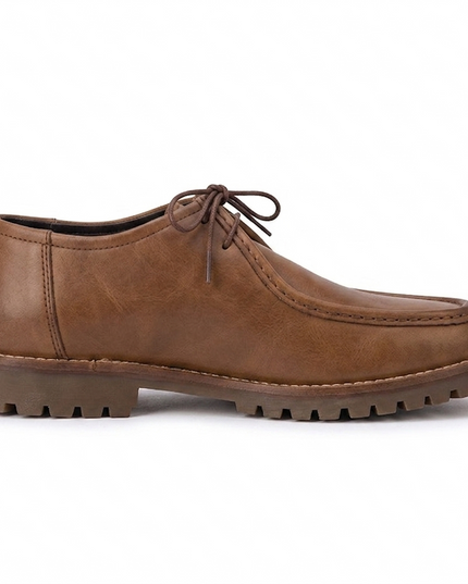 S&B Tan Heritage Boat Shoes
